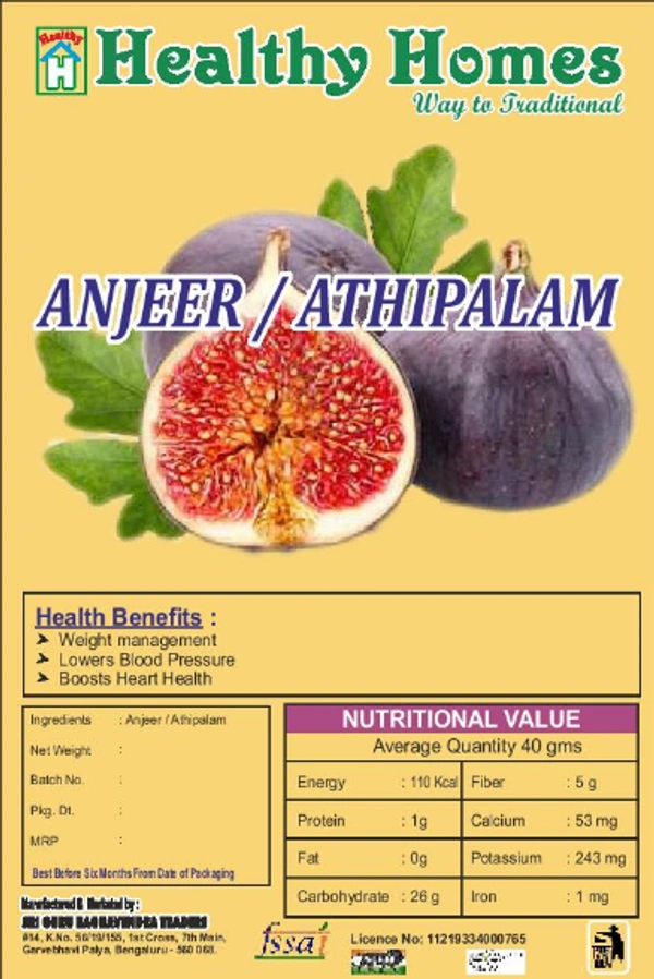 Healthy Homes Anjeer / Athipalam - 100 GMS